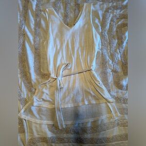 White A New Day Tank Top